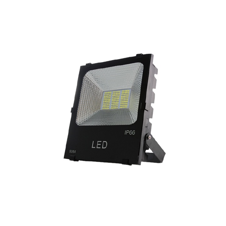 Proiector LED, 200W, 6000K, IP66, Negru