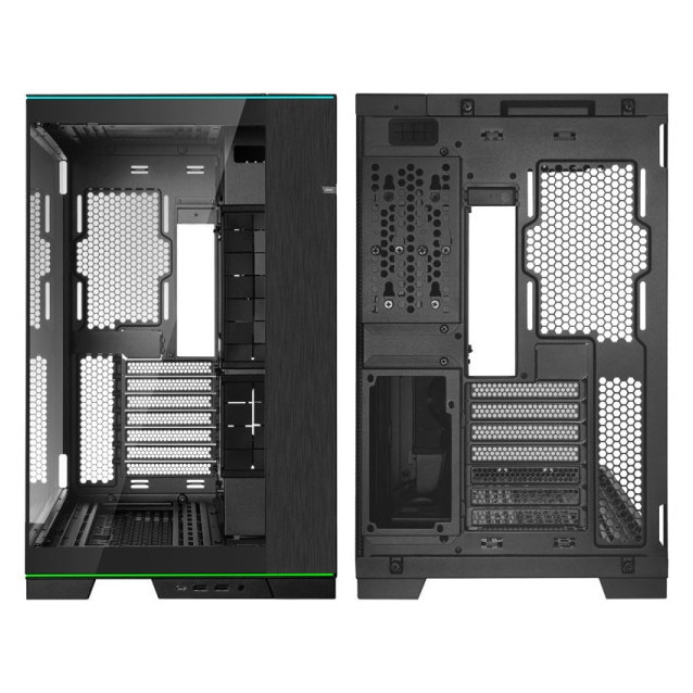 Carcasa Lian Li O11D EVO RGB Mid-Tower, Tempered Glass, Negru