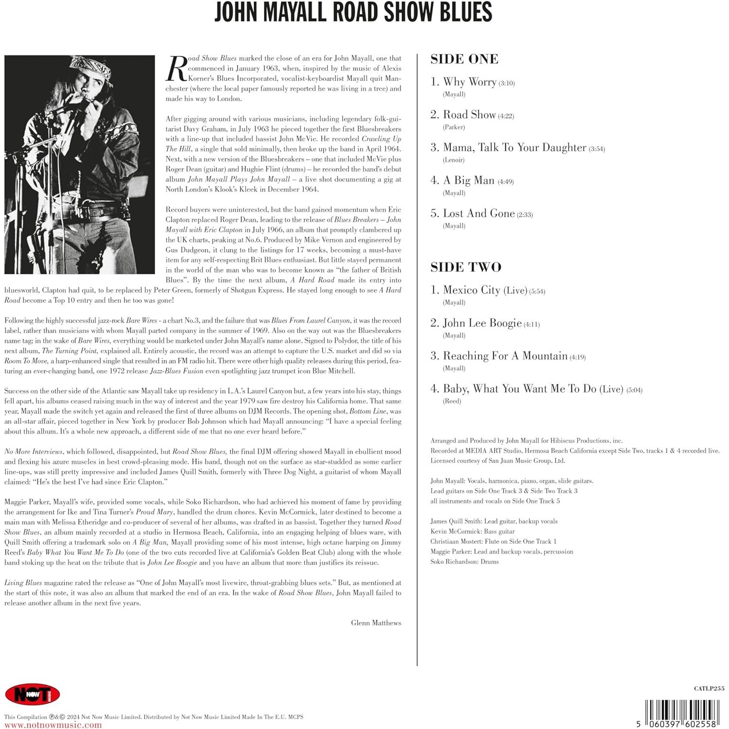 John Mayall - Road Show Blues - Vinyl - eMAG.ro