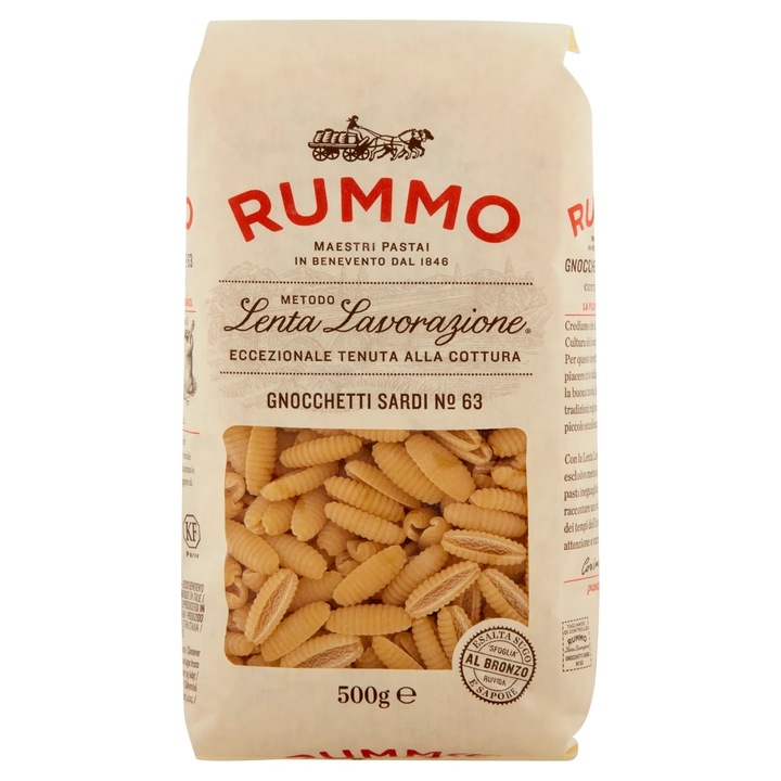 Paste Rummo Gnocchetti Sardi nr.63, 500 g
