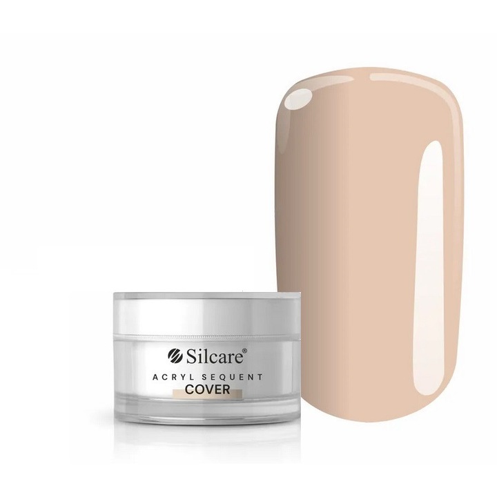 Pudra Acrilica Silcare de camuflaj, Acryl Sequent Cover 10g