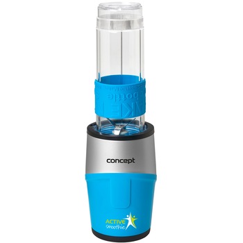 Mini Blender Concept SM-3384, 500 W, 23000 rpm, Smoothie, recipient 570 ml, fara BPA, Albastru Mini Blender Concept SM-3384, 500 W, 23000 rpm, Smoothie, recipient 570 ml, fara BPA, Albastru