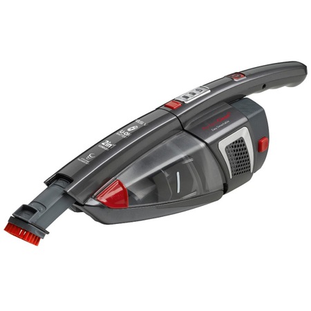 Aspirator Vertical Concept 2 in 1 VP-4130, 120 W, 18,5 V, capacitate recipient 0,8L, Iluminare LED, Negru