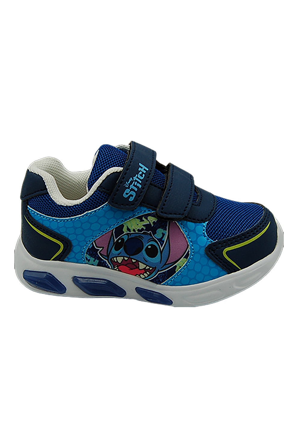 Walt Disney, Pantofi sport cu LED-uri Lilo&Stitch, Bleumarin, 21 EU