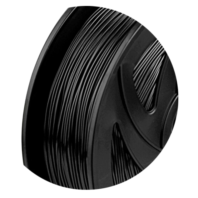 Filament PETG 1.75mm bobina 1kg - Negru 