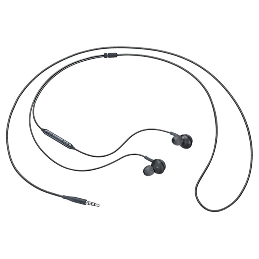 Casti cu fir Samsung (EO-IG955BSE), Microfon si Mufa Jack, cablu 1.2m, Black (Bulk Packing)