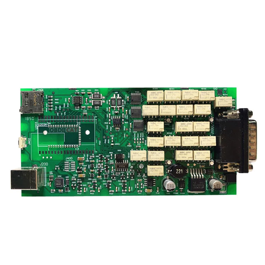 Диагностичен инструмент, OBD2, NEC реле, 9241A чип, цялата система ...
