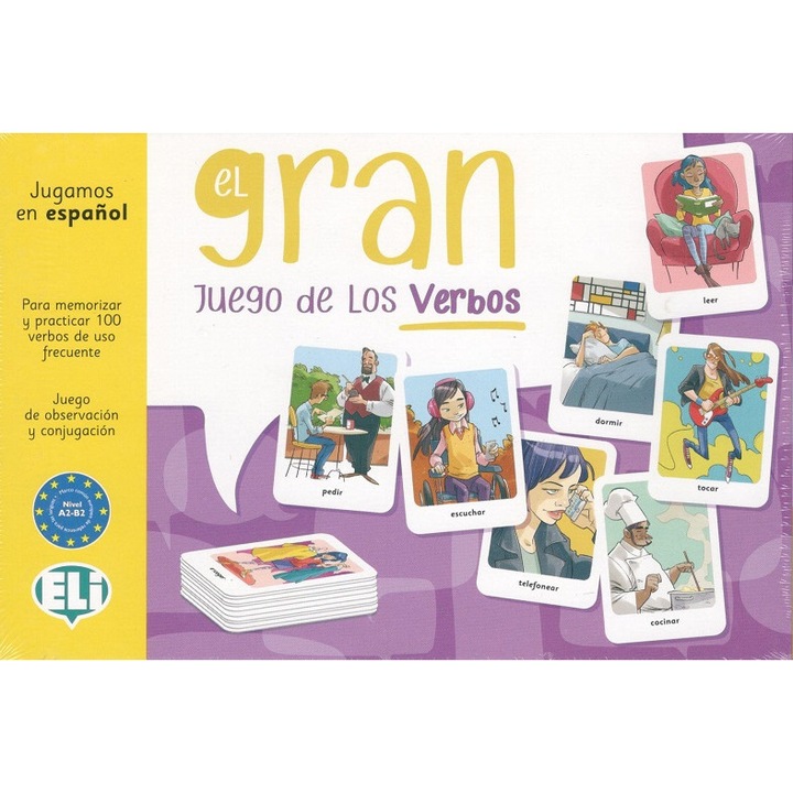 El gran juego de los verbos - Jugamos en espanol (Társasjáték)- spanyol - Társasjáték