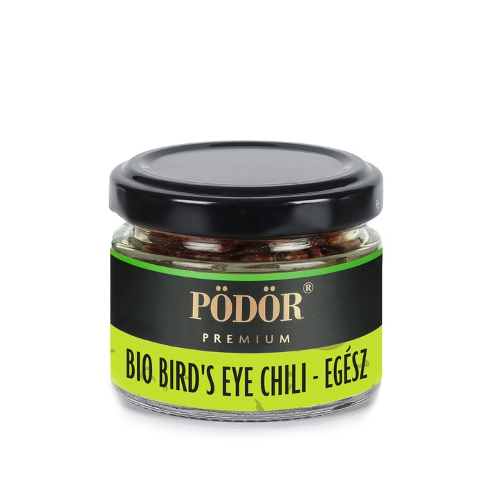 Pödör - Bio bird's eye chili - egész 15 g