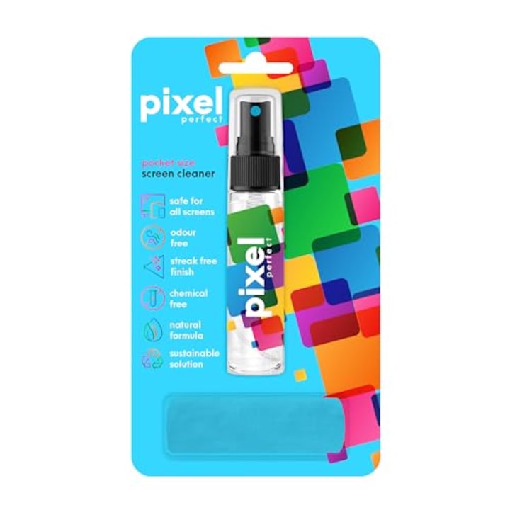 Spray de curatare a ecranului 40ml, IT DUSTERS + Panza Pixel Perfect