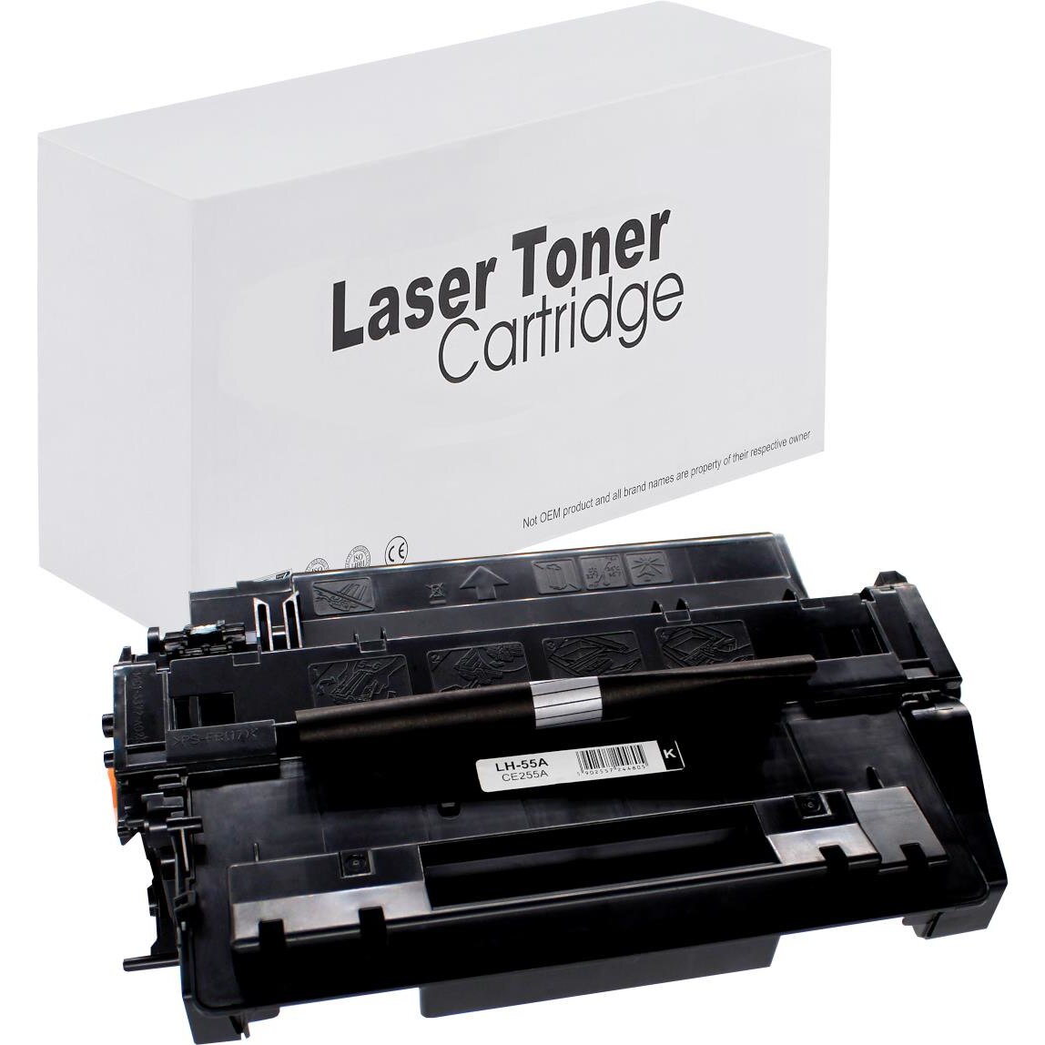 Toner pentru HP, CE255A/CRG724, Negru, 6000 pagini - eMAG.ro