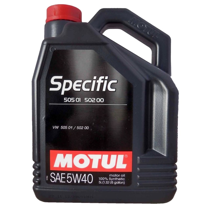 Моторно масло Motul specific 505.01-505.00, 5W40, 5л
