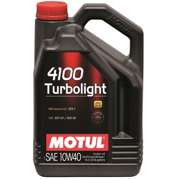 Ulei motor Motul 4100 Turbolight, 10W40, 4L Ulei motor Motul 4100 Turbolight, 10W40, 4L