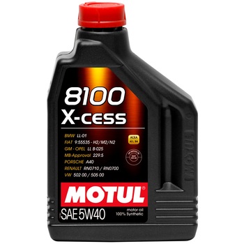 Ulei motor Motul 8100 X-cess, 5W40, 1L Ulei motor Motul 8100 X-cess, 5W40, 1L