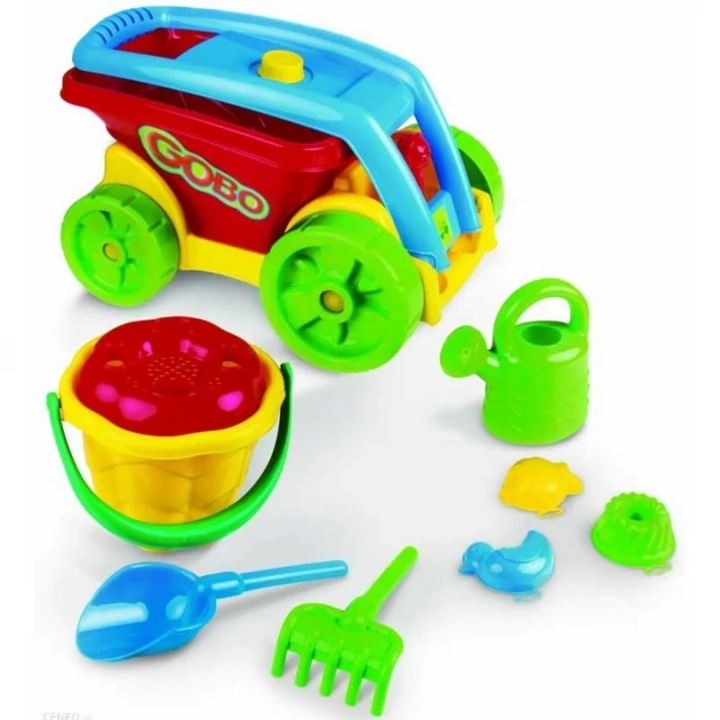 Детски камион Marioinex, с комплект за пясък