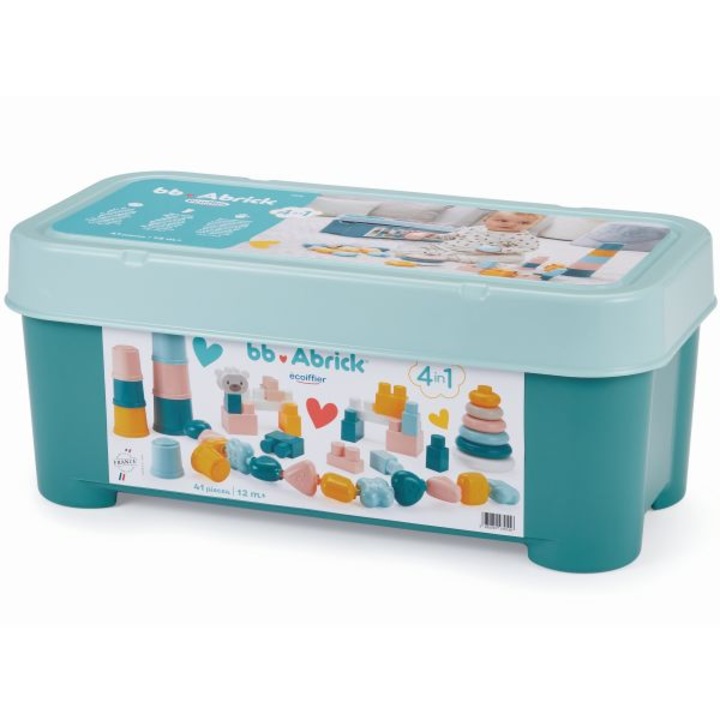Edukacinis kaladėlių rinkinys Ecoiffier 4in1 Abrick Baby