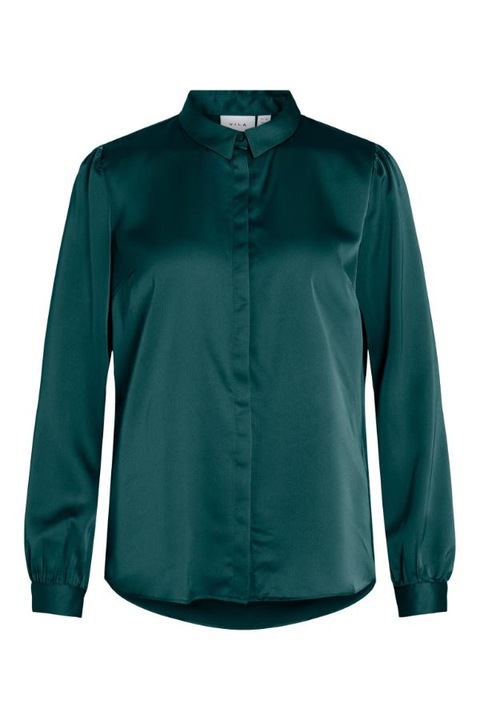 Női ing, Vila, 302587384, poliészter, Zöld