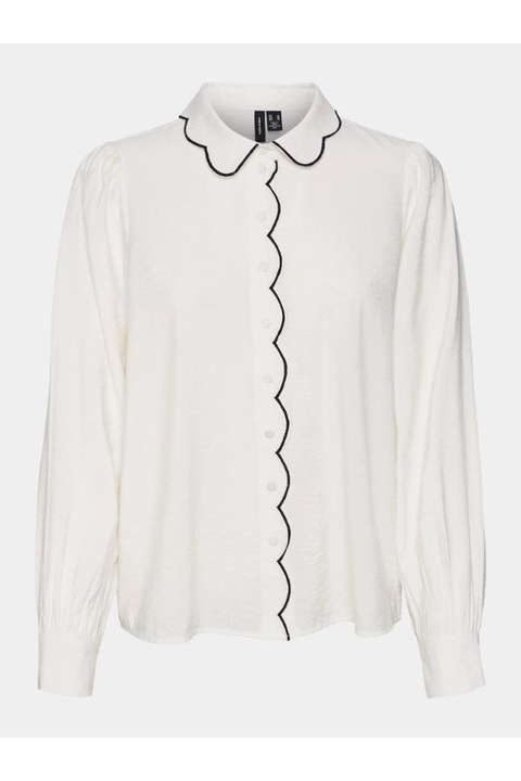 Női ing, Vero Moda, 303614782, viszkóz, M INTL, fehér