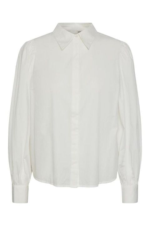 Női ing, YAS, 302599868, pamut, Fehér