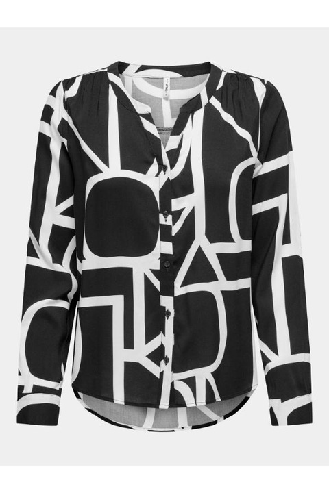 Női ing, CSAK, 303603571, Viskóz, S INTL, Fekete