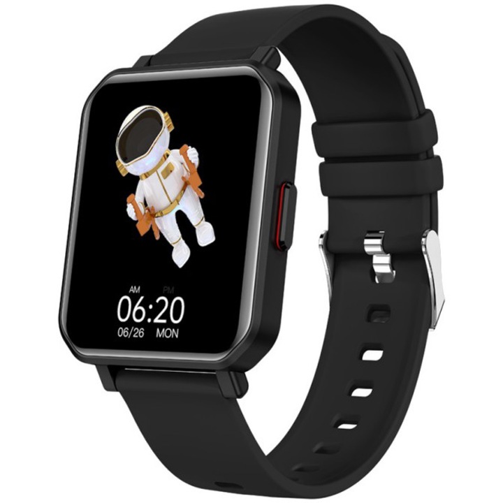 Часовник Smartwatch Maxcom FIT FW56 CARBON PRO, Black