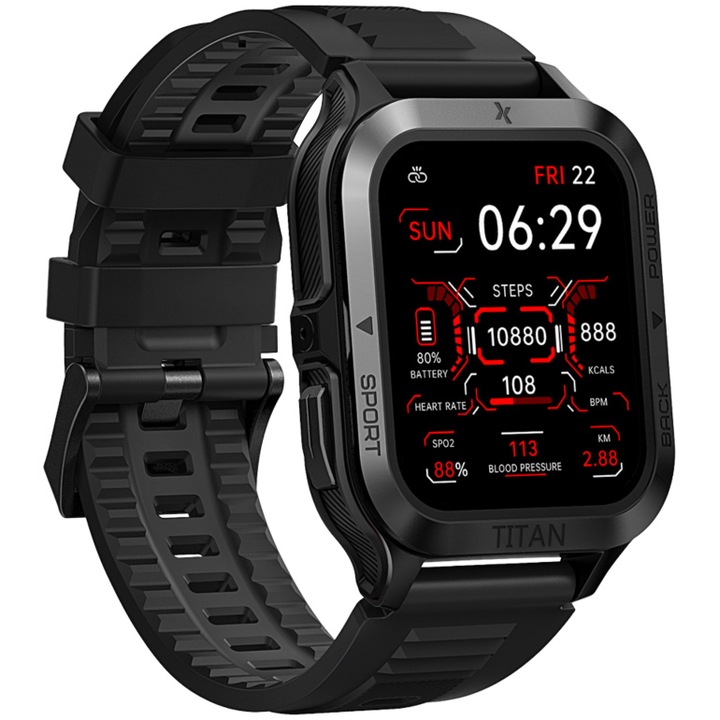 Часовник Smartwatch Maxcom FW67 Titan PRO, Graphite
