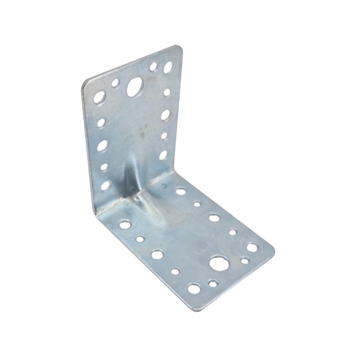 Fém sarok gerendához erősítéssel, 65 x 90 x 90 x 2 mm, 50 db / szett