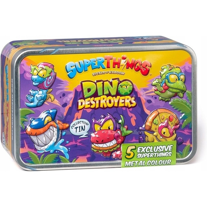 Комплект от 5 фигурки Dino Destroyers, Magic Box, 3+, Multicolor