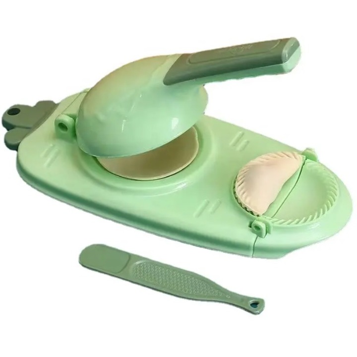 Aparat pentru facut coltunasi/ravioli coshop®, 2 in 1, turcoaz