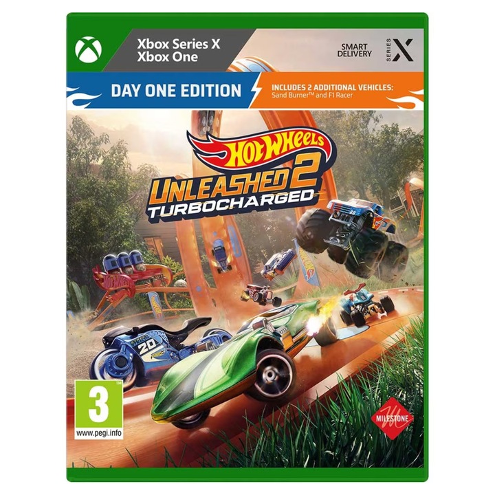 Hot Wheels Unleashed 2 Turbocharged Day One Edition Xbox One és Xbox Series X Játékszoftver