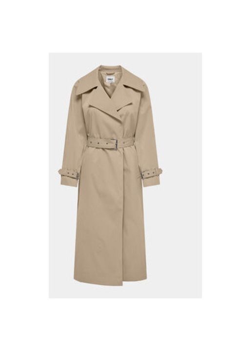 Trenci dama, ONLY, 303387648, Poliester, Bej, Bej