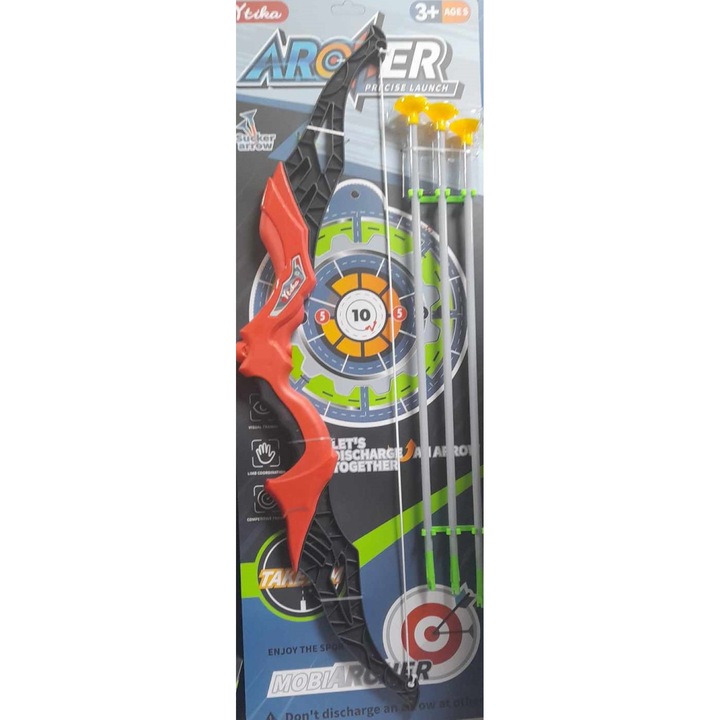 Set Arc + 3 Sageti, Multicolor