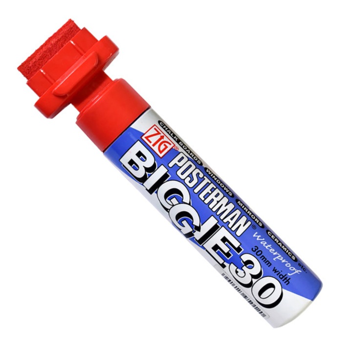 Marker Zig Posterman Biggie 30 red