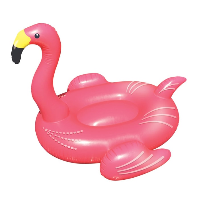 Felfújható matrac Funshine, Flamingo - rózsaszín