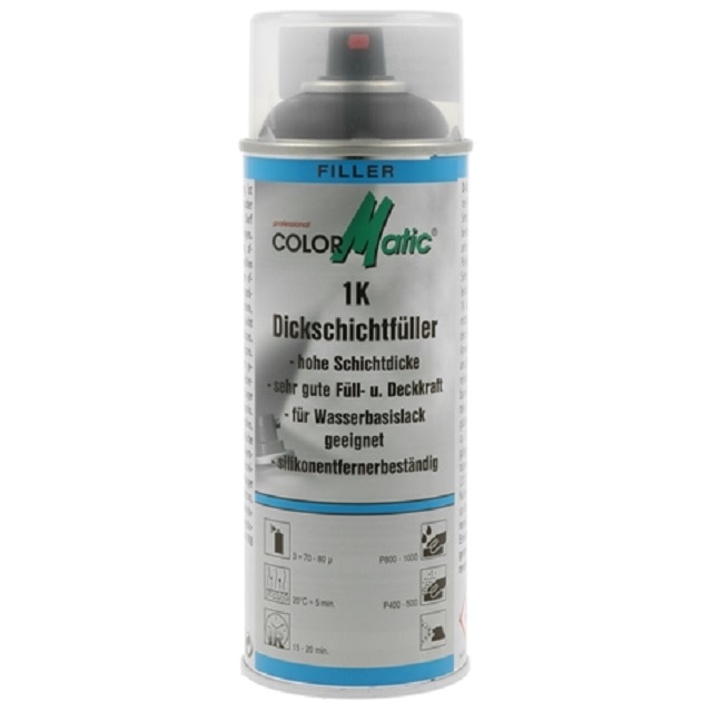 Acrylique primaire de remplissage COLORMATIC 1K 400 ml