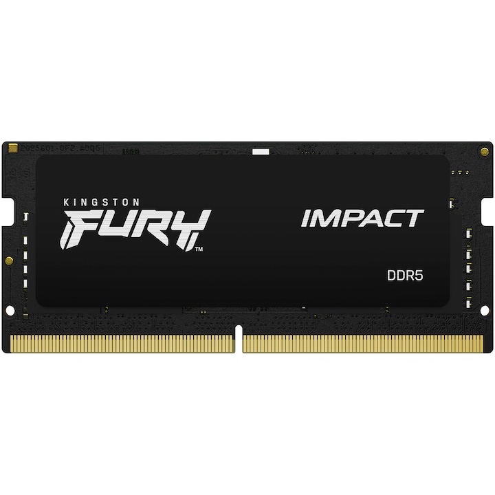 Памет Kingston FURY Impact 16GB, DDR5, 5600MHz, CL40, SODIMM