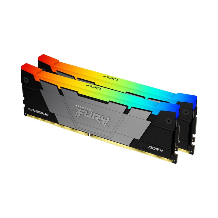 RAM Kingston FURY Renegade RGB 16GB (2x8GB) DDR4 3600MHz CL16 KF436C16RB2AK2/16 KF436C16RB2AK2-16
