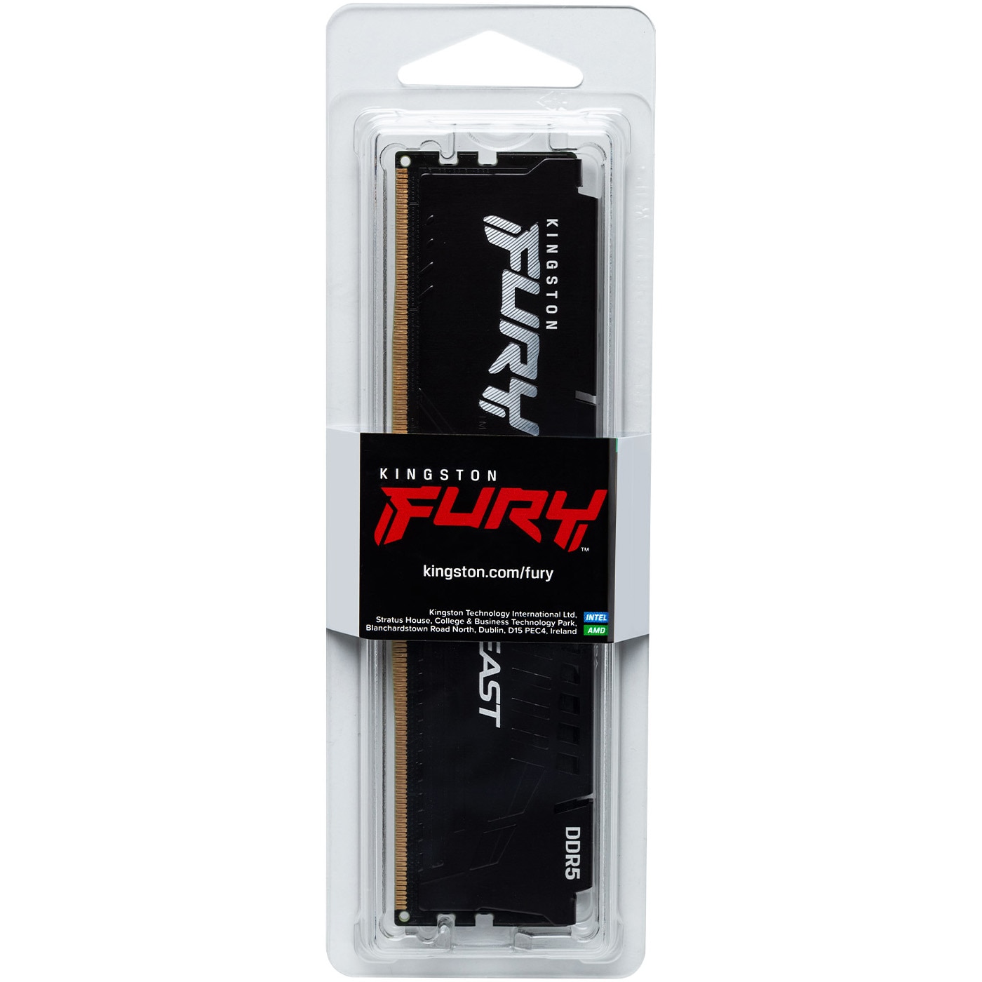 Memorie Kingston FURY Beast 32GB DDR5, 5200Mhz, Black - eMAG.ro