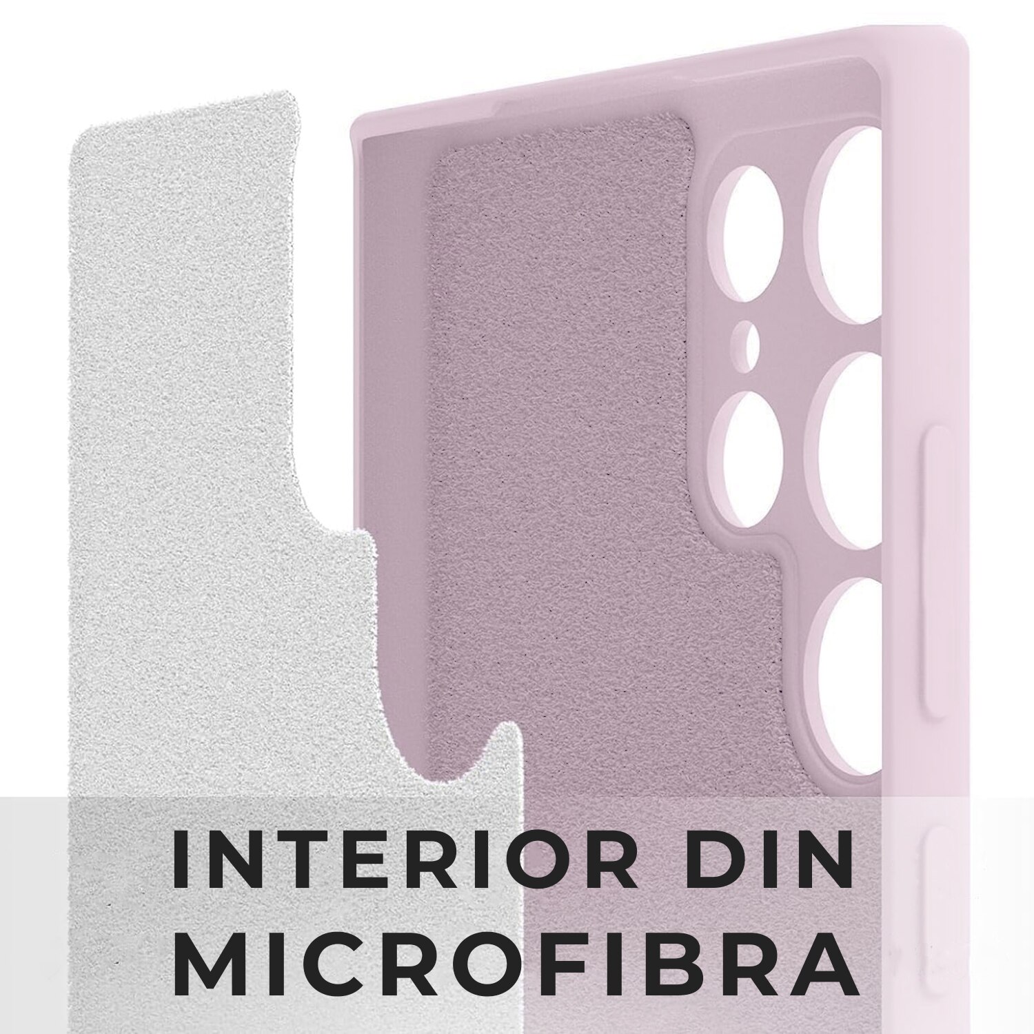 Husa pentru Samsung S24 Ultra Daden® MagCover Silicon cu MagSafe, Protectie Camera, Antisoc, Roz