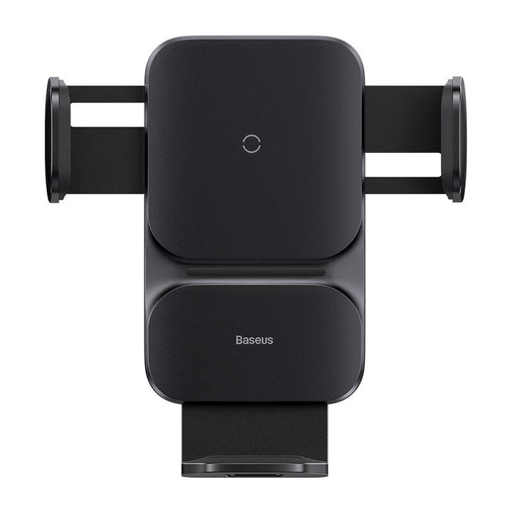 Baseus Wisdom Qi autós telefontartó vezeték nélküli töltéssel, Fekete
