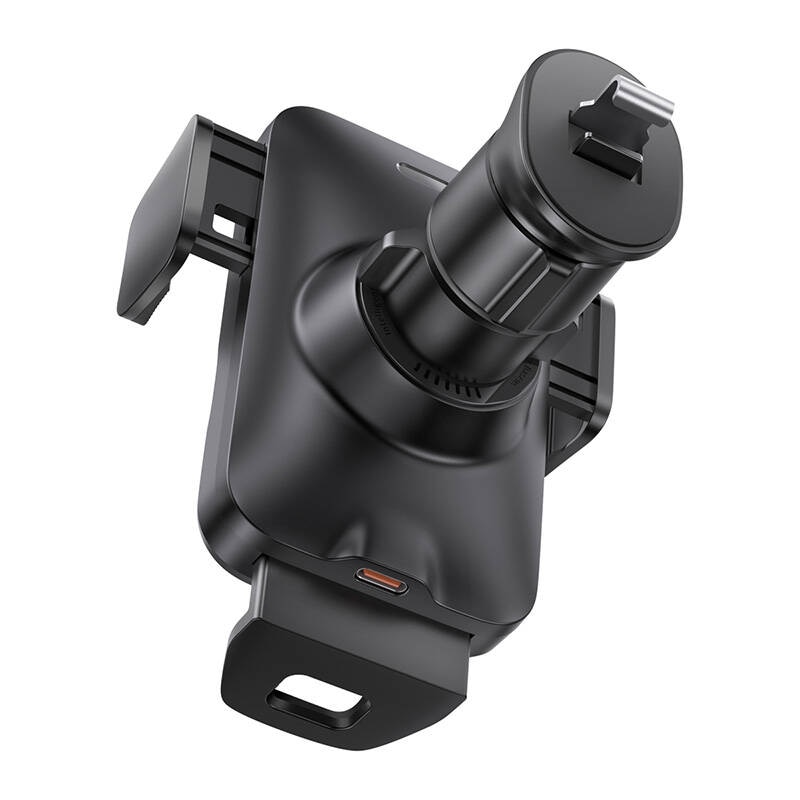 Suport pentru telefon auto Baseus Wisdom Qi cu incarcare