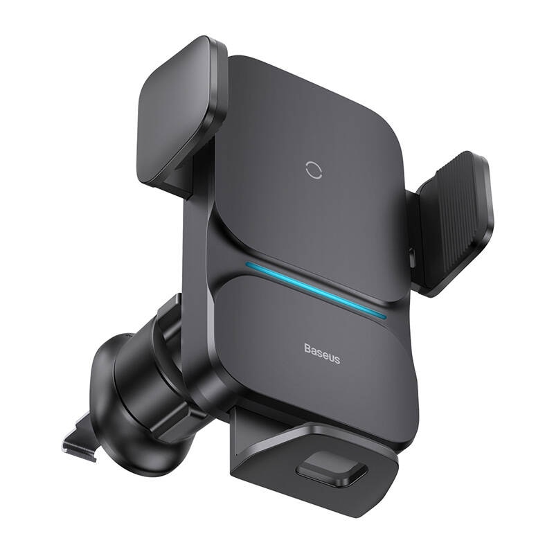 Suport pentru telefon auto Baseus Wisdom Qi cu incarcare fara fir