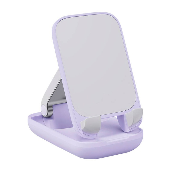 Suport pentru telefon pliabil din seria Baseus Seashell, violet