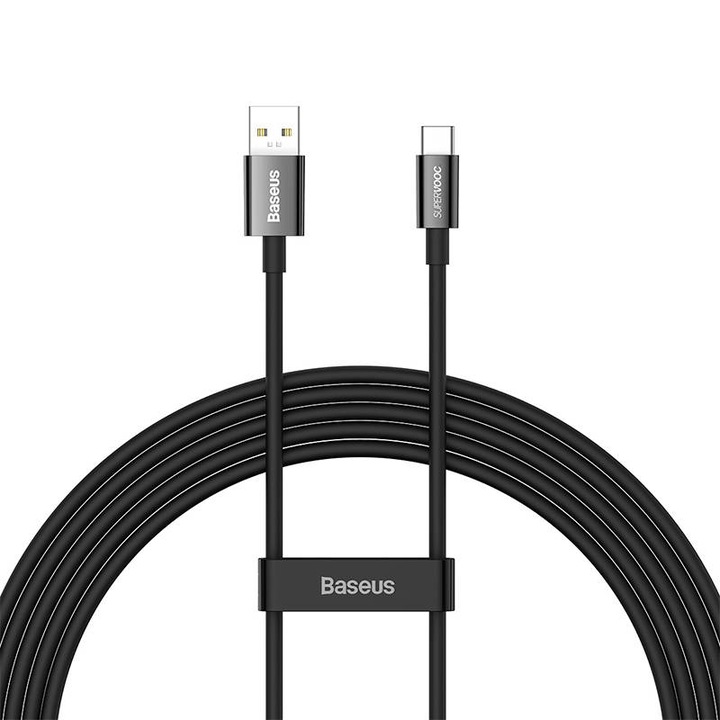 Кабел USB - USB-C Baseus Superior Series, 65W, PD, 2 м, черен