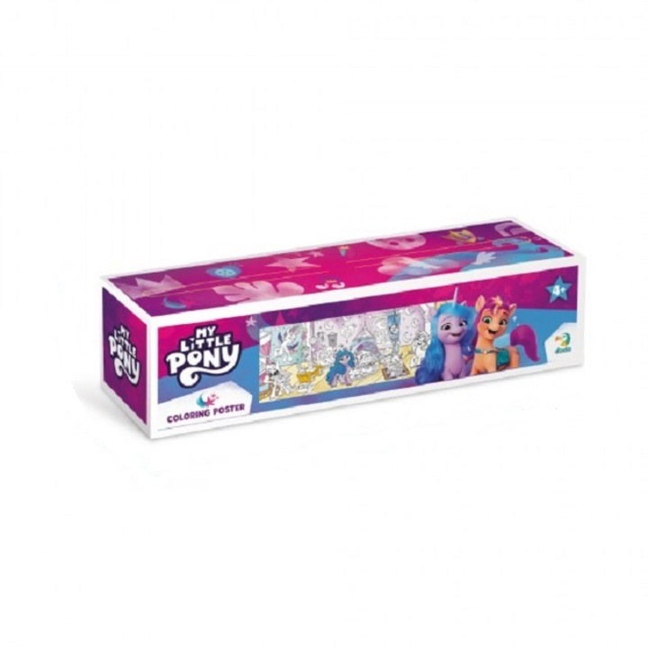 Poster de colorat Pony, Dodo