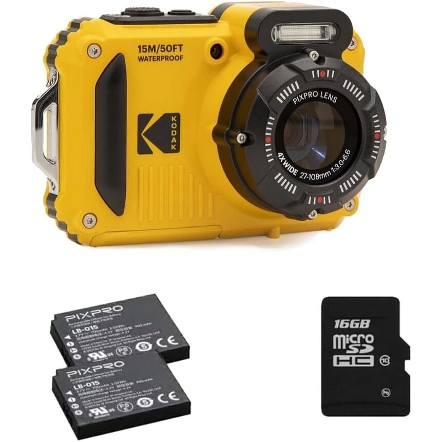 Aparat Foto Subacvatic Kodak PixPro WPZ2, 16 MP, Zoom 4X, Full HD