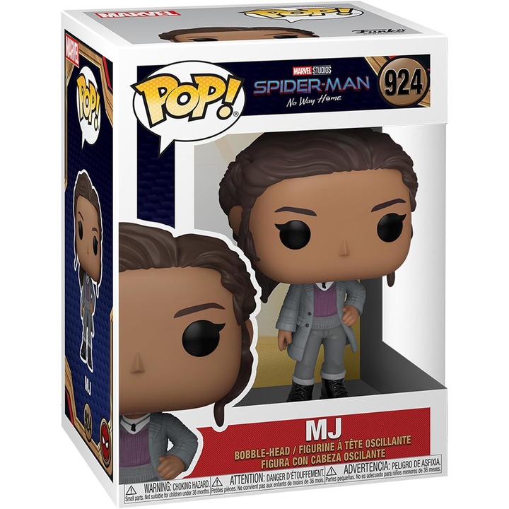 Figurina - Pop! Marvel - Spiderman No Way Home: MJ, Multicolor, 15 cm