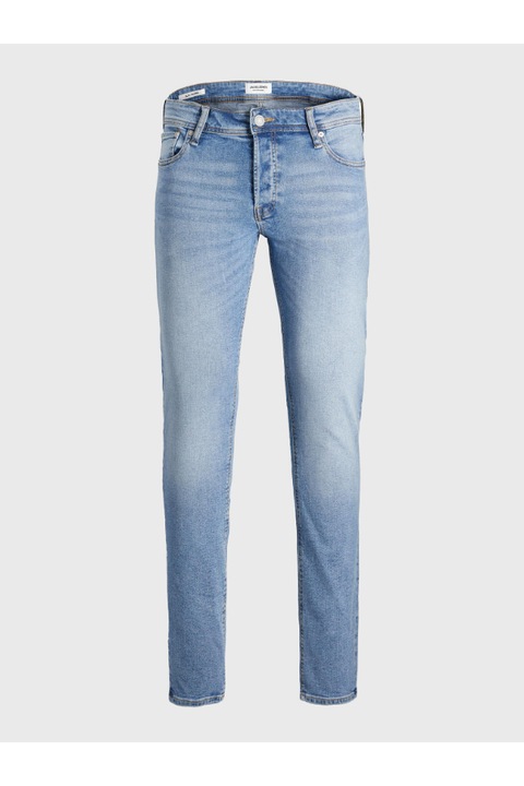Jack & Jones, Slim fit farmernadrág 5 zsebbel, Kék