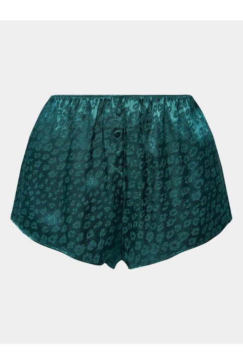 Дамска къса пижама, Hunkemöller, 303301392, Полиестер, Синьо, Тюркоаз