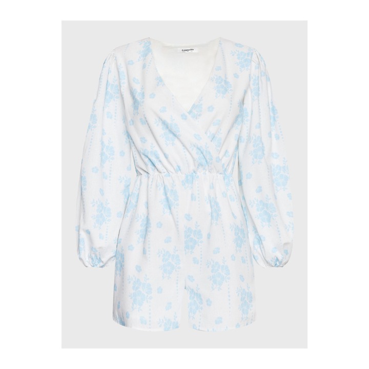 Salopeta dama, Glamorous, 302452620, Poliester, Alb, 40